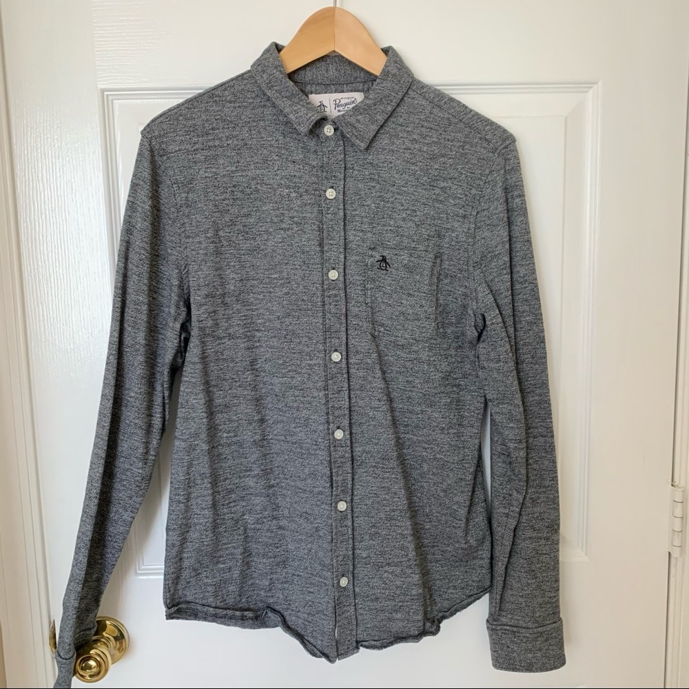 Original Penguin Long Sleeve Button Down Shirt